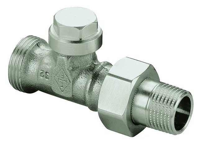 Heimeier Verschraubung Regulux 1/2 Dg 3/4"Euro vernickelt abspb., 0414-02.000