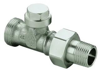 Heimeier Verschraubung Regulux 1/2 Dg 3/4"Euro vernickelt abspb., 0414-02.000