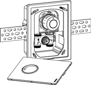 Heimeier Multibox F UP-Einzelraum- temperaturregelung weiß, 9306-00.800 – Bild 2