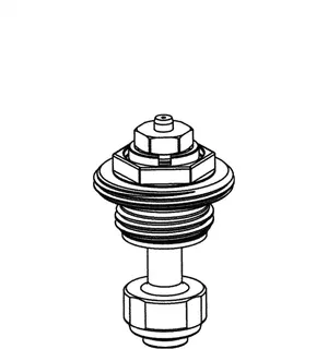 Heimeier Thermostat-Oberteil für Ventil- heizkörper, M22 x 1,5 Nr. 4316-02.300 – Bild 3