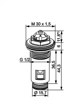 Heimeier Thermostat-Oberteil für Ventil- heizkörper, G 1/2, Nr. 4340-00.301 – Bild 5