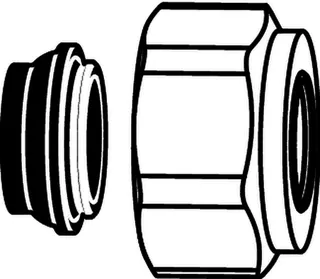 Heimeier Klemmverschraubung 18mm Nr. 1313-18.351 – Bild 3