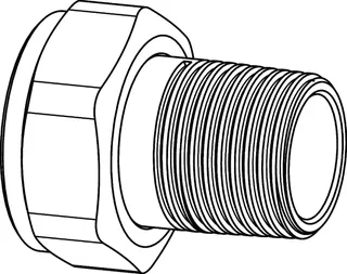 Heimeier Anschlussverschraubung mit Schraubnippel DN 25, Nr. 0601-04.350 – Bild 3
