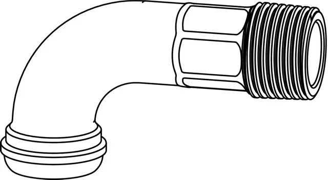 Heimeier Rohrbogen 1/2" Nr. 2244-02.355