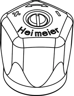 Heimeier Handradkappe, weiß ab April 1988, Nr. 0122-02.327 – Bild 2