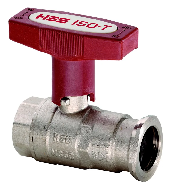 ISO-T Pumpenkugelhahn mit Schwerkraftbremse 11/4x1", Nr. 1479