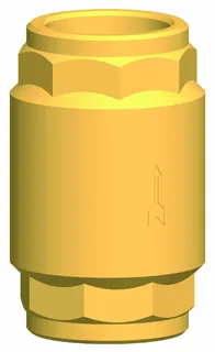 Muffenrückschlagventile 1" Nr. 1084