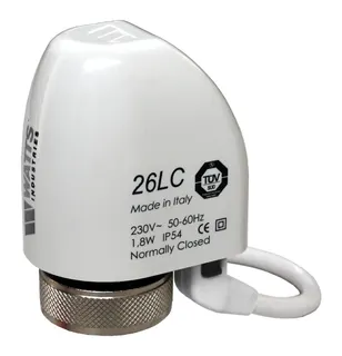 Watts Ventilantrieb 26LC Elektrotherm.- Stellantr.26LC230NC2,230V/NC, 10025872