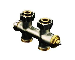 Oventrop Multiblock T Durchgang für Anschluss an Heizkörper mit AG 3/4", Nr. 1184013 – Bild 3