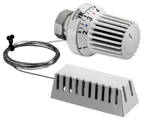 Oventrop Thermostat Uni XH M 30x1,5 weiß mit Fernfühler 5m, Nr. 101 15 66 – Bild 2
