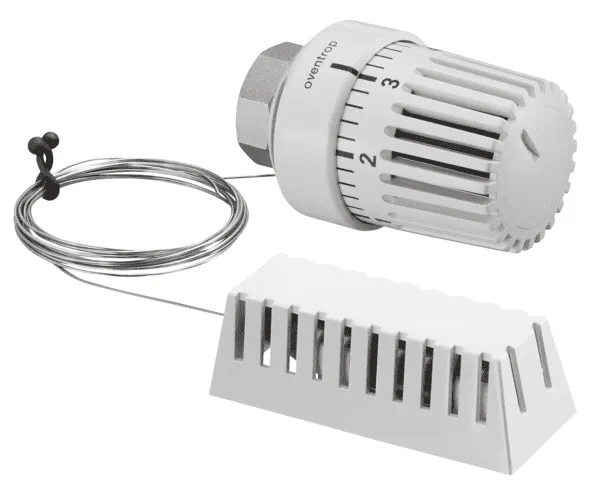 Oventrop Thermostat Uni LH M 30x1,5 weiß mit Fernfühler 2m, Nr. 1011688