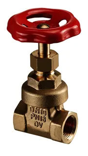 Oventrop Mess.-Muffenschieber 1/2", 104 00 04