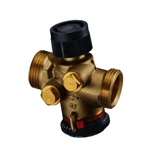 Oventrop Regulierventil Cocon QTZ,ohne Messventile,DN20,3/4"AG,150-1050 l/h