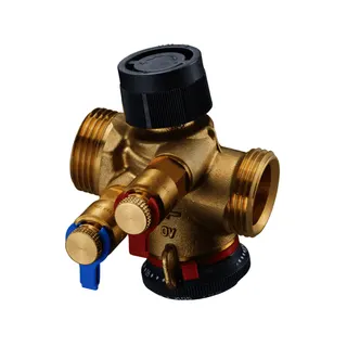 Oventrop Regulierventil Cocon QTZ,mit Messventilen,DN15,1/2"AG,30-210 l/h