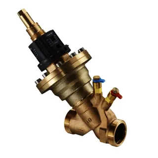 Oventrop Regulierventil Cocon QTR,mit Messventilen,DN40,1 1/2"AG,1000-7500 l/h