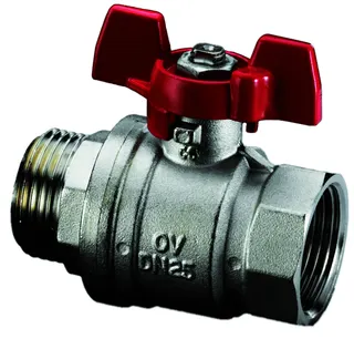 Oventrop MS-Kugelhahn, 1"I/A m.Flügelgriff, 107 63 08