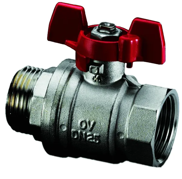 Oventrop MS-Kugelhahn, 11/4"I/A m.Flügelgriff, 107 63 10