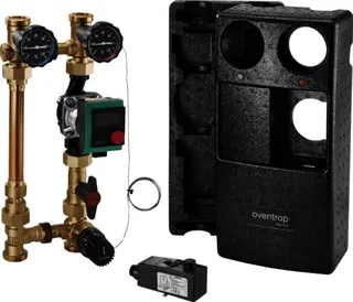 Oventrop Kessel Anbindesystem Regumat F-180,DN25,m.Grundfos Pumpe Alpha2 25-60 – Bild 2