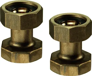 Oventrop Anschlussstück-Set G11/2"IG x Pumpenflansch f.G11/2"m.Überwfm.,1351597