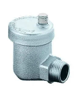 Oventrop Schnellentlüfter eckform vernickelt 1/2", 108 84 04