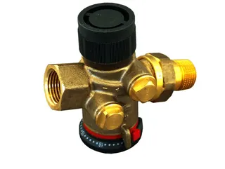 Oventrop Regulierventil Cocon QTZ,ohne Messventile,DN15,1/2"IG,30-210 l/h