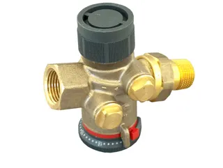 Oventrop Regulierventil Cocon QTZ,ohne Messventile,DN15,1/2"IG,150-1050 l/h