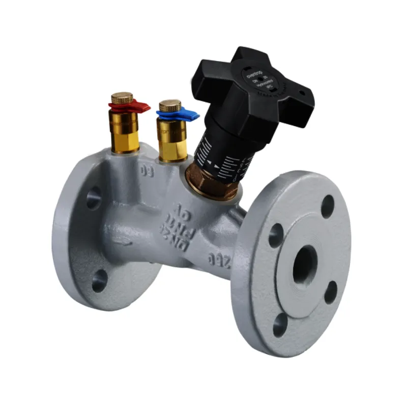 Oventrop Strangreg.Vent.Hydrocontrol VFC DN20,PN16,Flansch/DIN,2Meßvent.,GG25