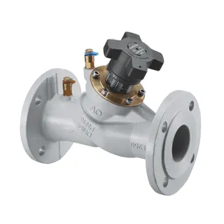 Oventrop Strangreg.Vent.Hydrocontrol VFC DN65,PN16,Flansch/DIN,2Meßvent.,GG25