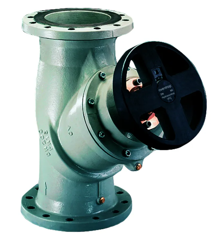 Oventrop Strangreg.Vent.Hydrocontrol VFC DN200,PN16,Flansch/DIN,2Meßvent.,GG25