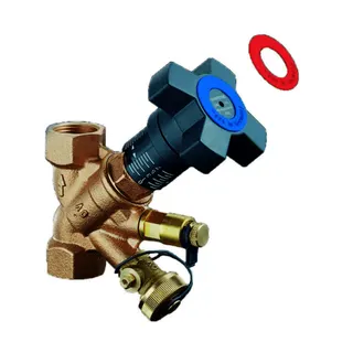 Oventrop Hydrocontrol VTR Rotguss-Strang regulierventil DN 40 11/2", Nr. 1060312 – Bild 2