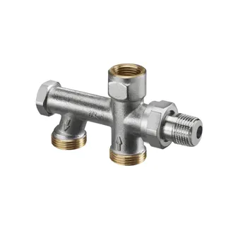 Oventrop "Uno" Einrohr-?Anschlussstück DN15 G3/4" AG, 101 31 61