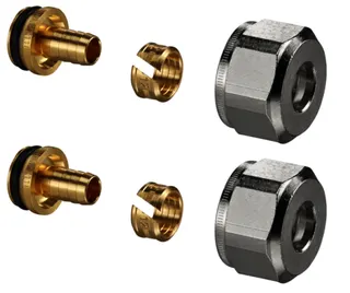 Oventrop-Klemmverschraubung 12x1,1mm, 101 68 83 (VE 2 Stück) per Satz – Bild 2