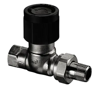Oventrop Rücklauf-Durchgangsventil DN 10 3/8" M 30x1,5, Nr. 102 44 63