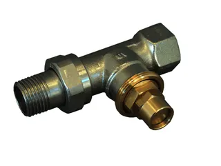 Oventrop Rücklauf-Durchgangsventil DN 10 3/8" M 30x1,5, Nr. 102 44 63 – Bild 2