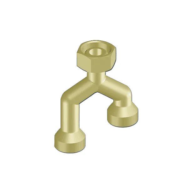 Oventrop Duo-Anschlussstück 1xG 3/4" ÜM 2 x G 3/4" AG, Nr. 1022655