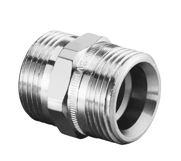 Oventrop Doppelnippel vernickelt G 3/4" AG x 3/4" AG, 102 82 63