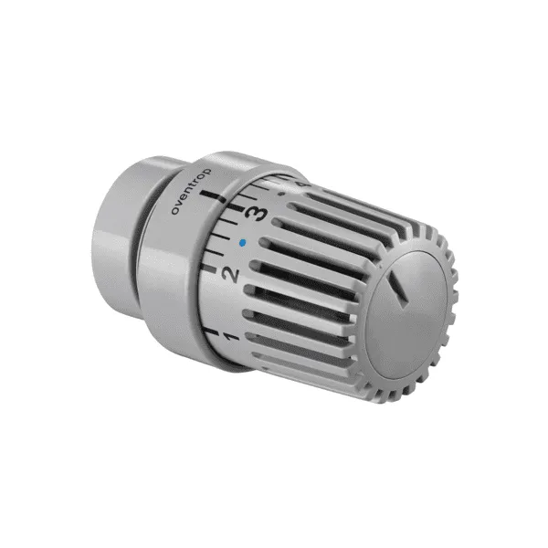 Oventrop Thermostat Uni LH verchromt mit Decorring, 101 14 69