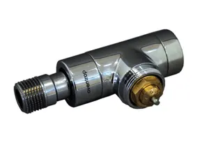 Oventrop TV-Unterteil Baureihe E 1/2" Dg verchromt M 30x1,5, Nr. 116 31 52 – Bild 2