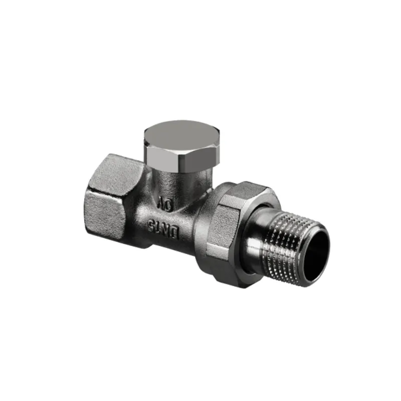 OVENTROP-Heizkörper-Verschraubung "Combi 2" DN15 1/2", PN10, Durchgang, Ms, vern.,1091162