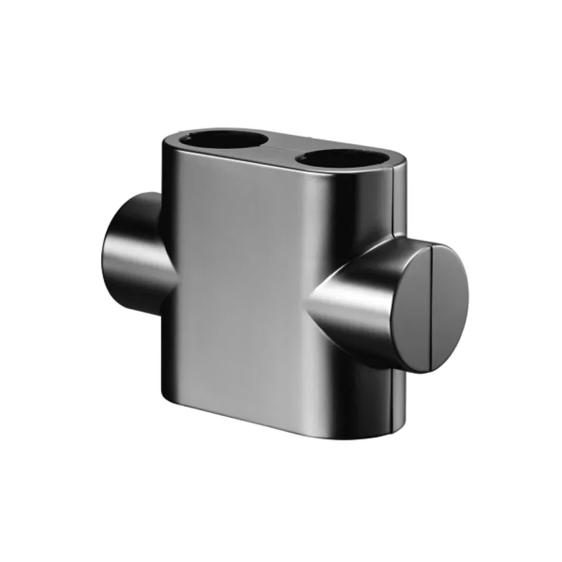 OVENTROP-Design Abdeckung 1184097 für Multiblock T",Durchgangsform, verchromt