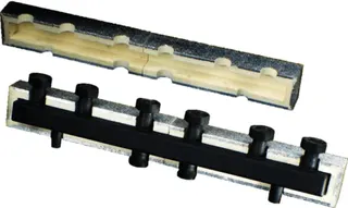 Oventrop Verteilerbalken mit Isolierung für 5 Heizkreise DN 25 aus Stahl,1351585 – Bild 2
