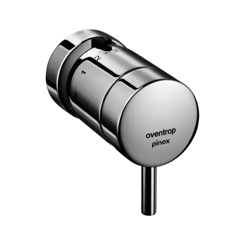 Oventrop Thermostat "pinox H" (M30x1,5) mit Flüssigfühler verchromt, 1012165