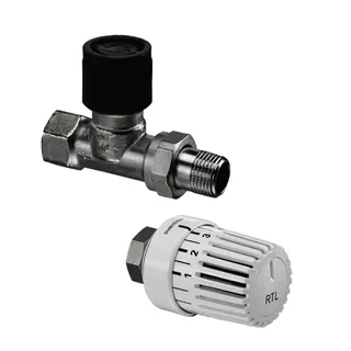 Oventrop Rücklauftemperaturbegrenzer-Set Durchgangsform DN 15 1/2", Nr. 102 84 64