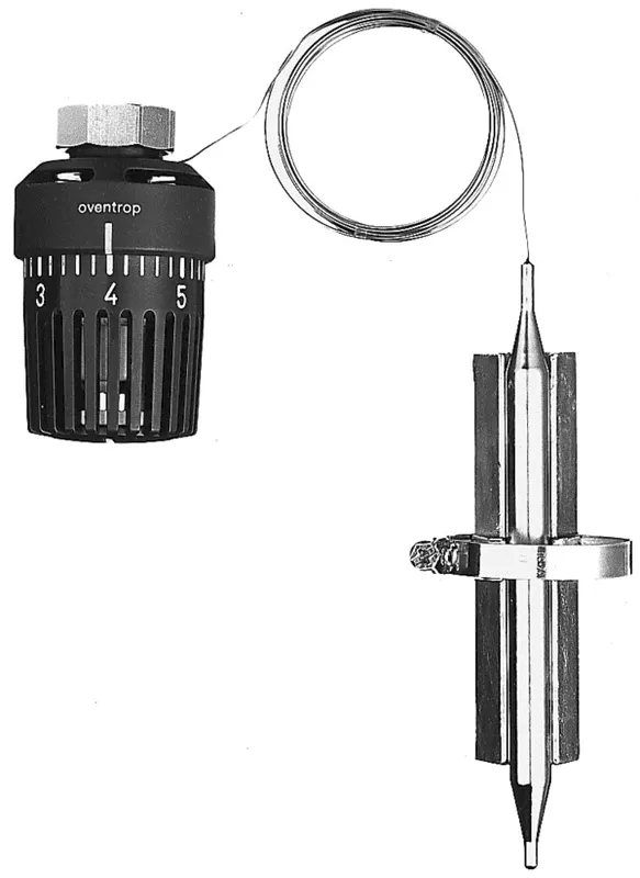 Oventrop Temperaturregler m.Anlegefühler Regelbereich 30-60'C M 30x1,5, 114 28 62