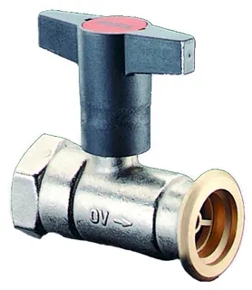 Oventrop Optibal P Pumpenkugelhahn,mess. m. Sperrventil DN25 1x1 1/2" 1078171