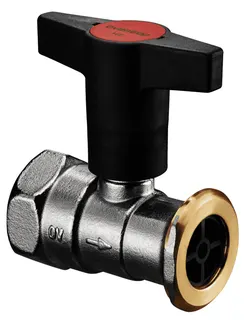 Oventrop Optibal P Pumpenkugelhahn,mess. m. Sperrventil DN25 1x1 1/2" 1078171 – Bild 2