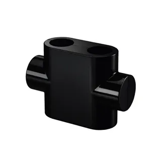 Oventrop Design Abdeckung Nr.1184088 für Multiblock T" ,Durchgangsform anthrazit