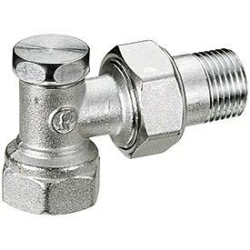 Giacomini Heizkörper Rücklaufverschr. Eckform Absperrbar R16DX002 3/8"