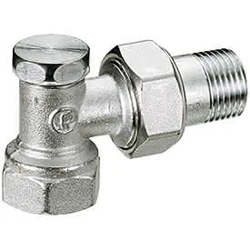 Giacomini Heizkörper Rücklaufverschr. Eckform Absperrbar R16DX003 1/2"