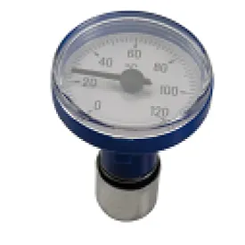 Giacomini Thermometer m.Steckvorrichtung 0-120', Ausführung rot, Nr.R540FY002
